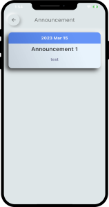 announcement